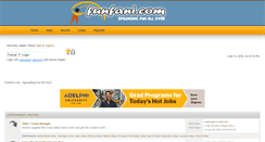 Desktop Screenshot of funfani.com