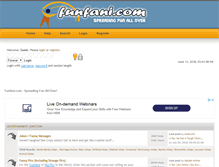 Tablet Screenshot of funfani.com